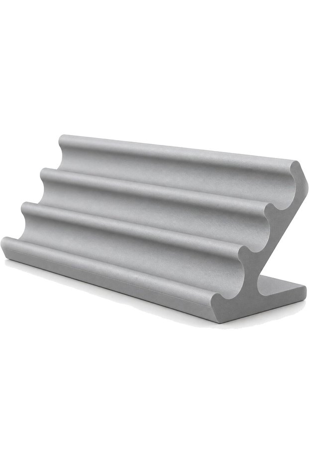 Modern Pen Display Stand 15 cm, Light Gray, Matte Decor Gift, Light Gray