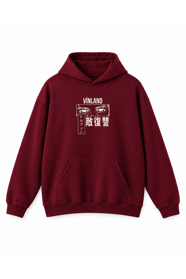 Vinland Saga Printed Cotton 3 Thread Threaded Oversize Sweatshirt