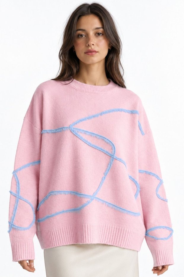 Viorna Crew Neck Sweatshirt