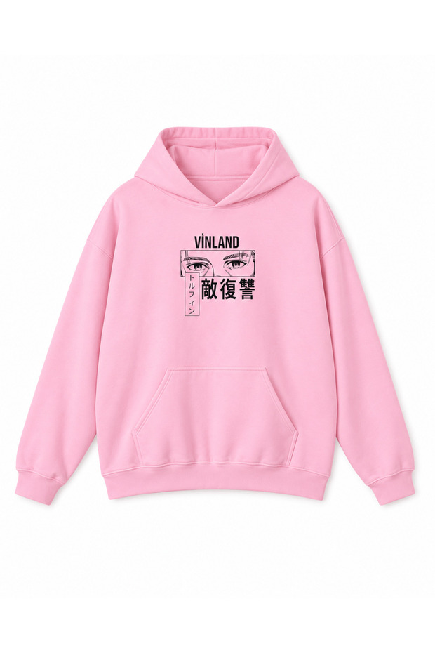 Vinland Saga Printed Cotton 3 Thread Threaded Oversize Sweatshirt