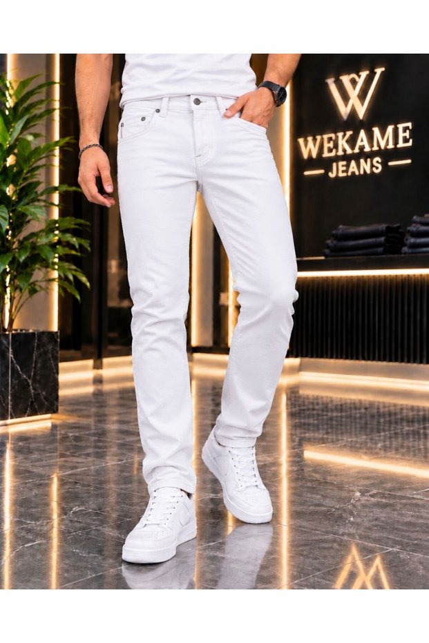 Men's Stretch Fabric Slim Fit Denim Jeans