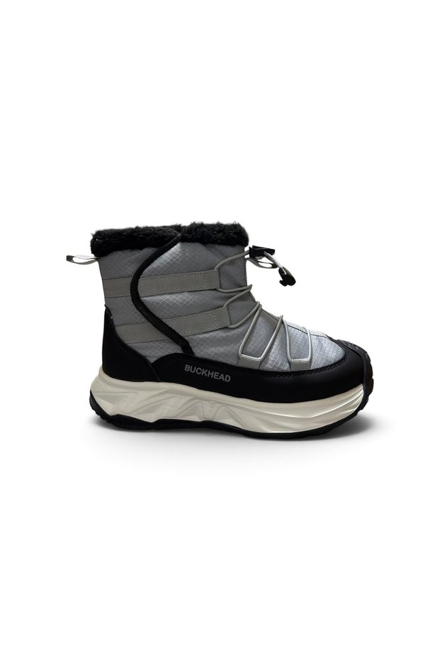 Children's Fur-Trimmed Velcro Strap Boots BUCK3125 KLEOPPY