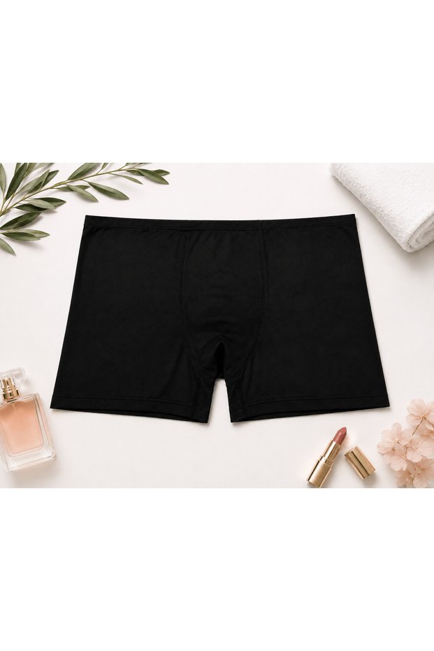Women's Stitch-Free Boxer Briefs - 5038 - Black