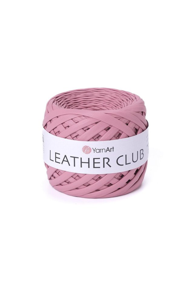 LEATHER CLUB - PINK CROCHET YARN-6112
