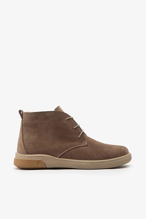 Mink Suede Genuine Leather Lace-Up Comfortable Women's Boot