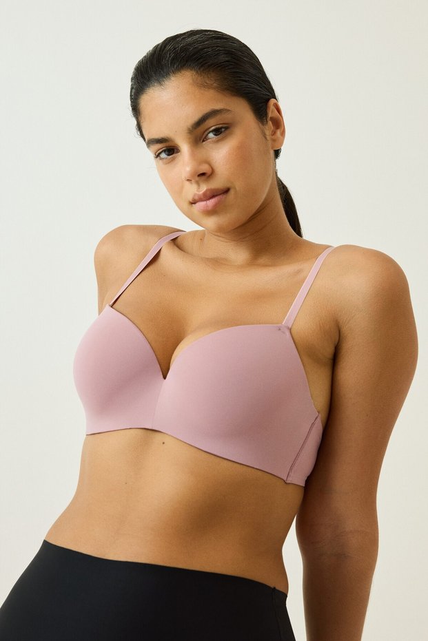 Mikrofiber Push-up Sütyen