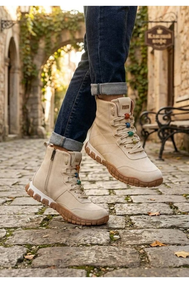 VIA BEADED WOMEN'S BOOTS
