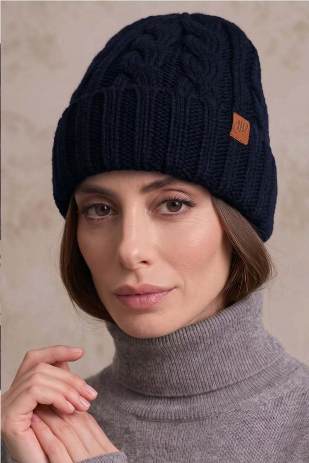 Unisex Alpaca Braided Curly Beanie