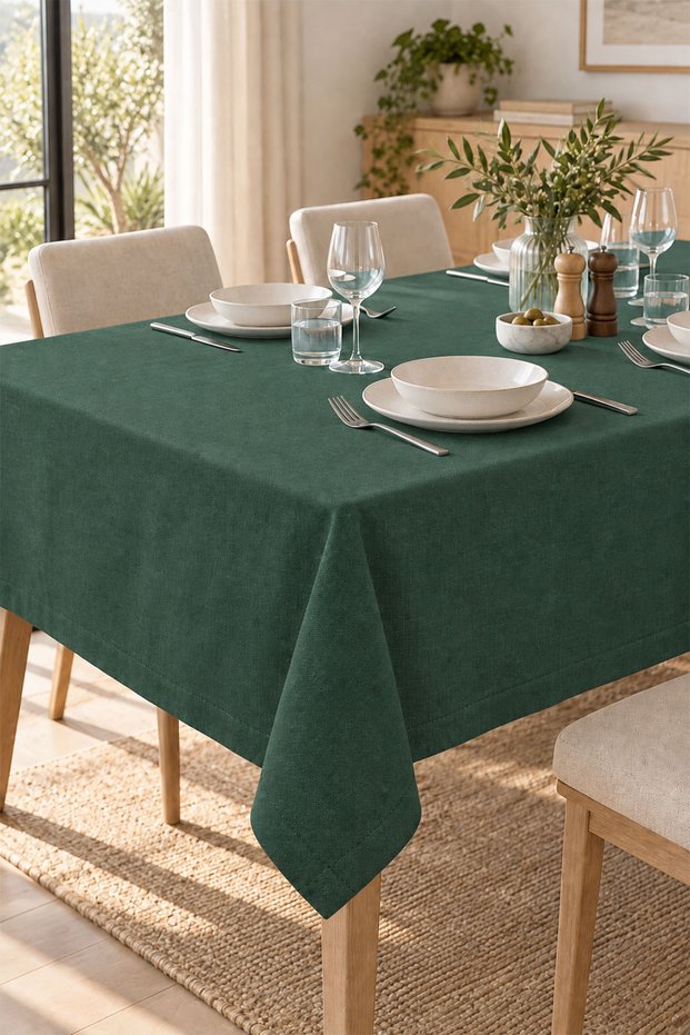 Sun Stain Resistant, Low-Maintenance Tablecloth (150 x 250 cm)