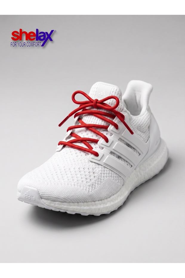 Round Smart Shoelace - Red