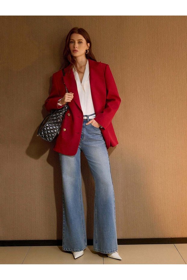 Jacket, red