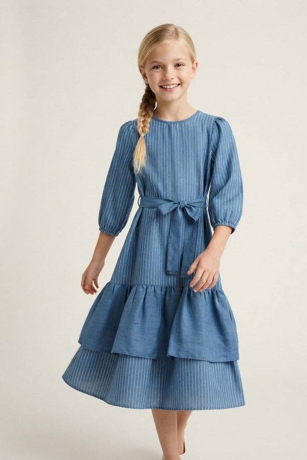 Cotton-Viscose Dress