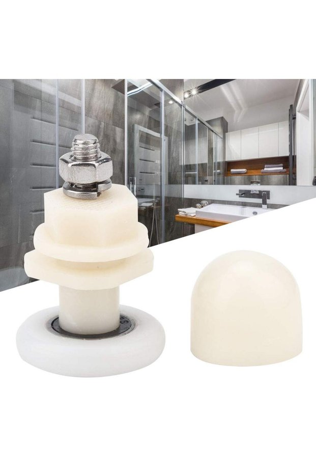 Shower Door Rollers Replacement, Shower Door Rollers Sliding Glass Door Rollers 8pcs Plastic Bathroo