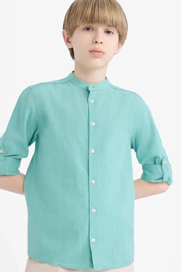 Z1035A6 Boy's Judge Collar Shirt