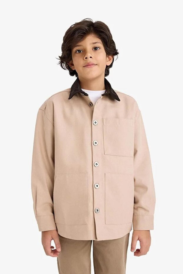 G6419A8 Boys' Gabardine Shirt