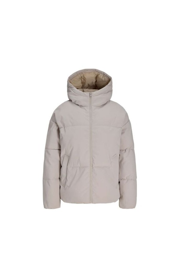 Jack Jones Jxgalaxy Puffer Jacket Otw Men's Casual Jacket 12303991-Moonbeam White.
