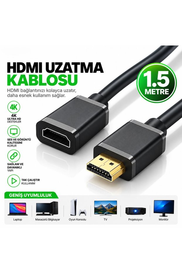 HDMI Extension Cable 1.5m Zr150/1.5