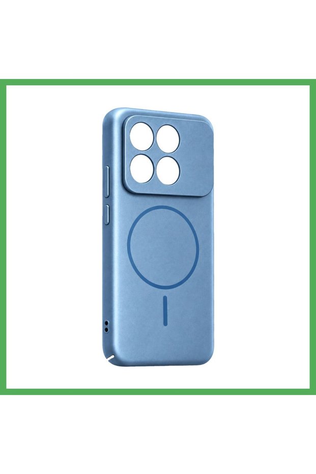 غطاء Poco X6 Pro Mika PC Magsafe - أزرق فاتح من BEZOSS
