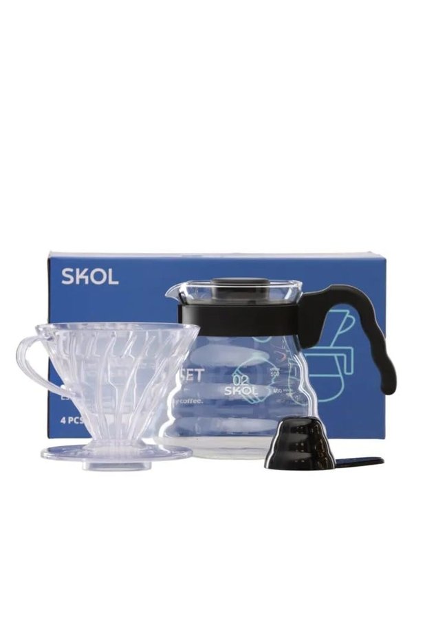 Coffee Brewing 4-Piece Set
