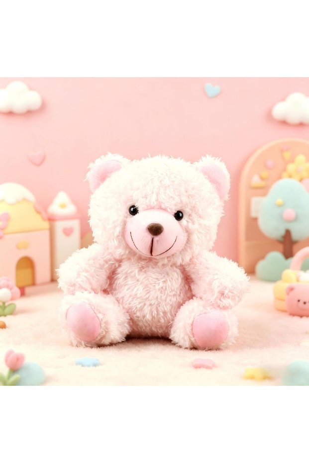 1pcs pink Mini Teddy Bear Bulk,Small Stuffed Animal Toy, Soft Plush Mini Teddy Bears for Birthday Ba