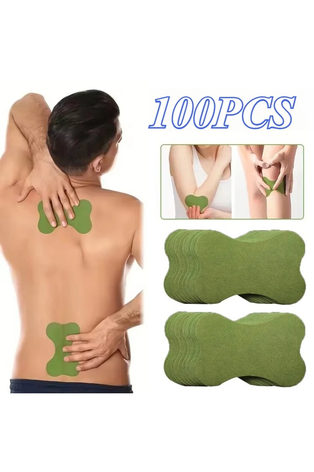 GTT-100PCS 10/50/100PCS Lumbar Vertebra Patch Back Waist Self-heating Patch for Running Yoga Fitness