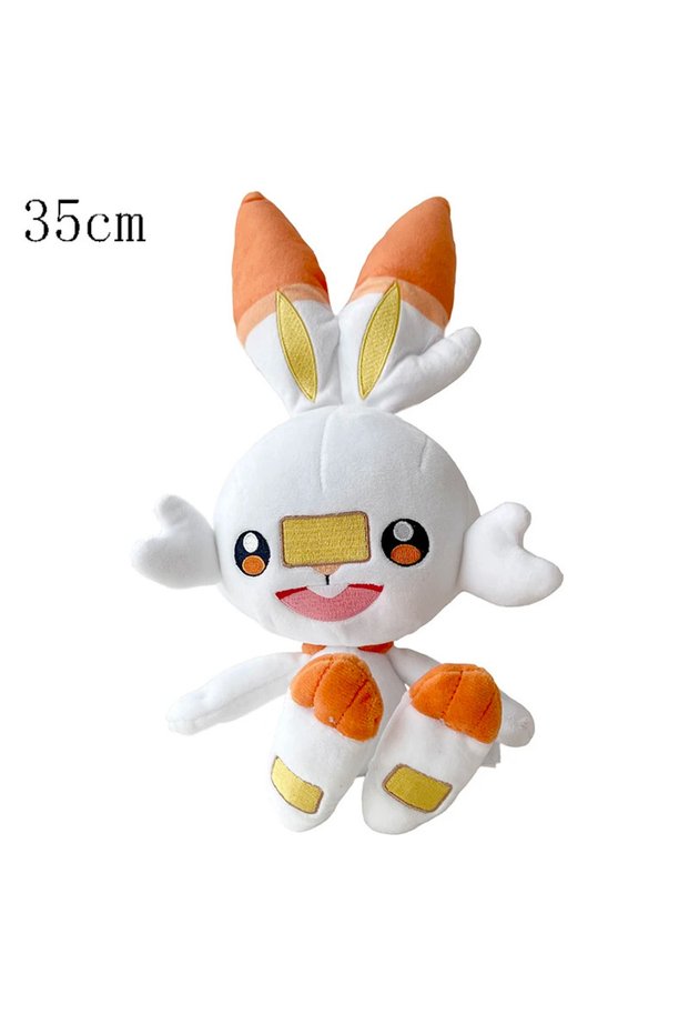 HQ Scorbunny 35cm Pokmon Peluche Scorbunny Stuffed Animals & Plush Fnaf Soft Toys & Hobbies Games Wh
