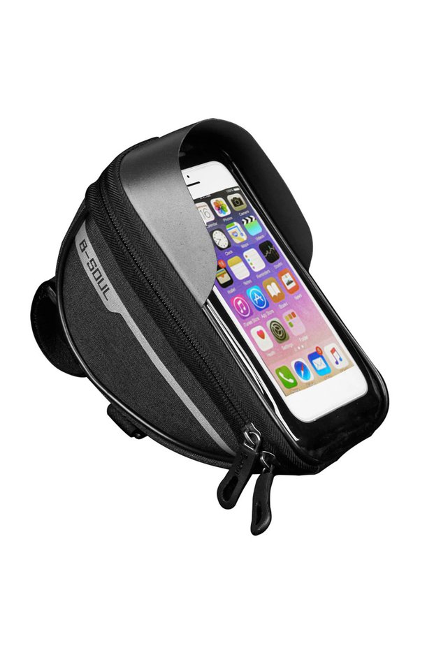 black Mountain Bicycle Bag Touch Screen Cycling Handlebar Phone Holder Bag Bike Bags Bicycle Phone S