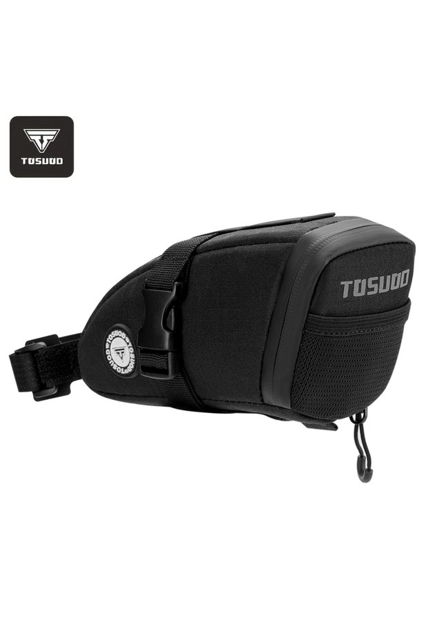 TS0116WB-01 TOSUOD Bicycle Saddle Bag Mountain Bike Tail Bag Portable Waterproof Reflective Road Bik