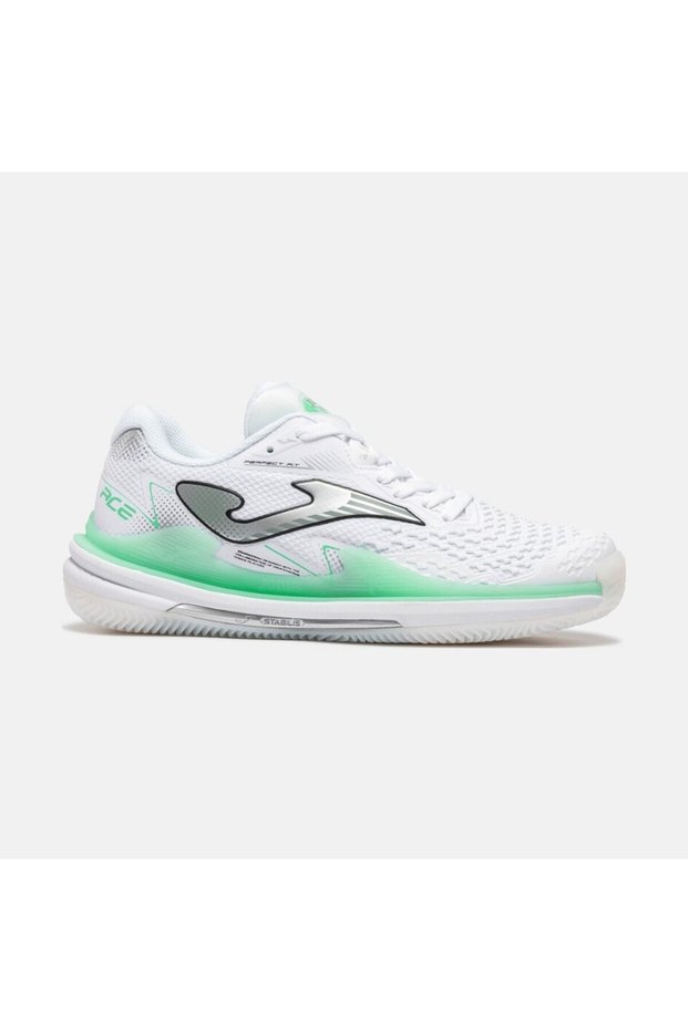 Taclw2602Ac Ace Hard & Clay Court Women's Tennis Shoes, White.