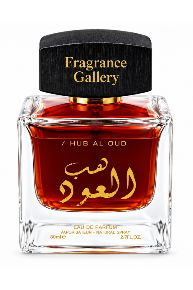 Hub Al Oud Eau de Parfum 80ml for Men & Women, Woody Arabic Fragrance