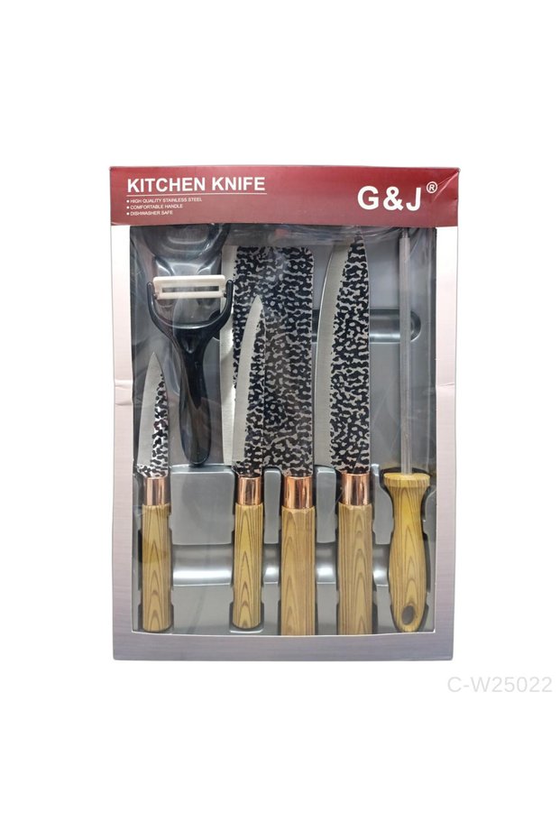 طقم أدوات مطبخ متعدد الاستخدامات G&J G82393، 6 قطع