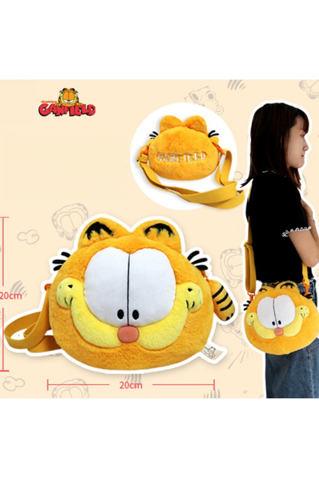 shoulder bag GARFIELD Original Stuffed Plush Soft Cat Plush Cartoon Plushie Doll for Boys Girls Chri