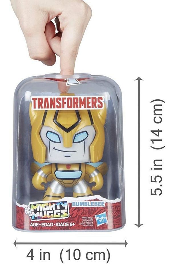 Hasbro Mighty Muggs Figür Bumblebee E3476 E3456 - 4