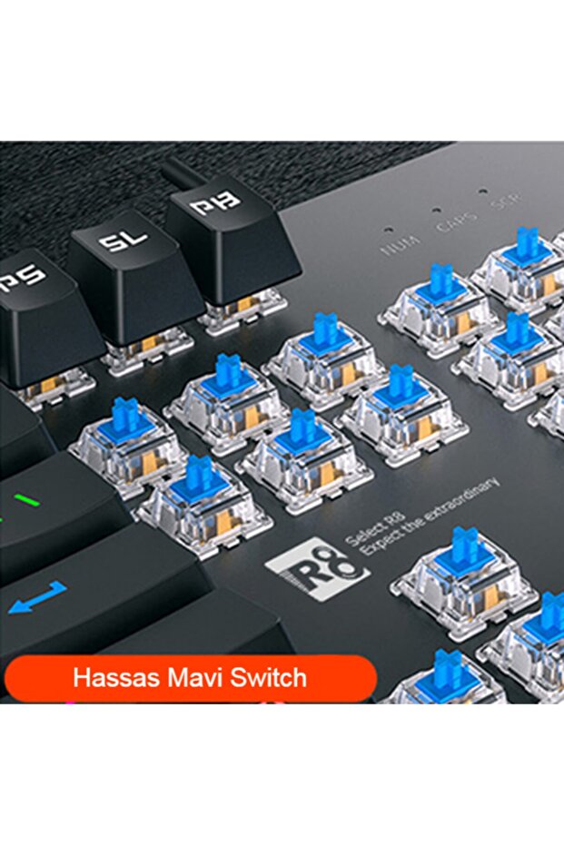 Mekanik Rgb Oyuncu Klavyesi Blue Switch - 2