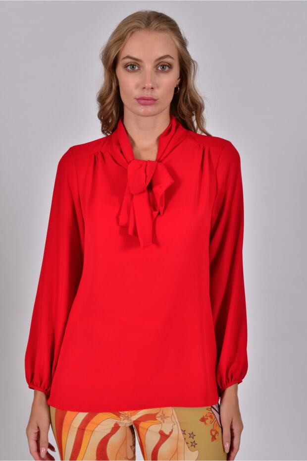 Kıravatlı Bluz - 2