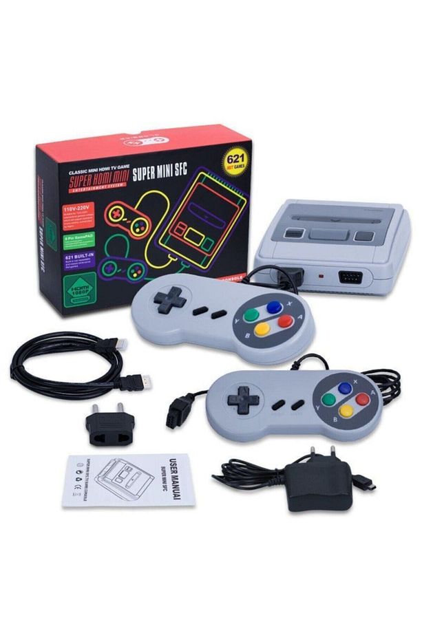 Süper Atari 621 Adet 8 Bit Oyun Içinde Hdmı Ile Kolay Bağlantı - 2