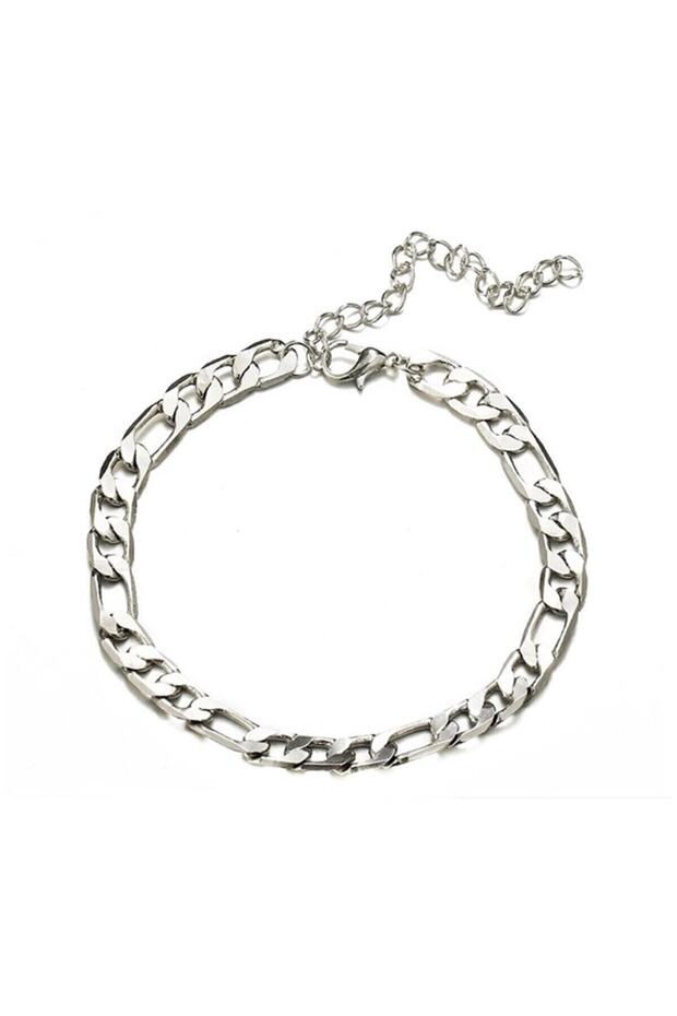 Silver Plated Bulk Chain Anklet - 2