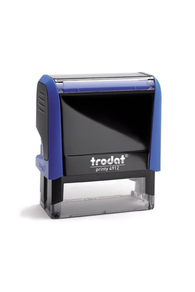 Standard Stamp Automatic 47X18 Blue Case Blue Felt 4912 (Send the Text to Be Written from the Questions)