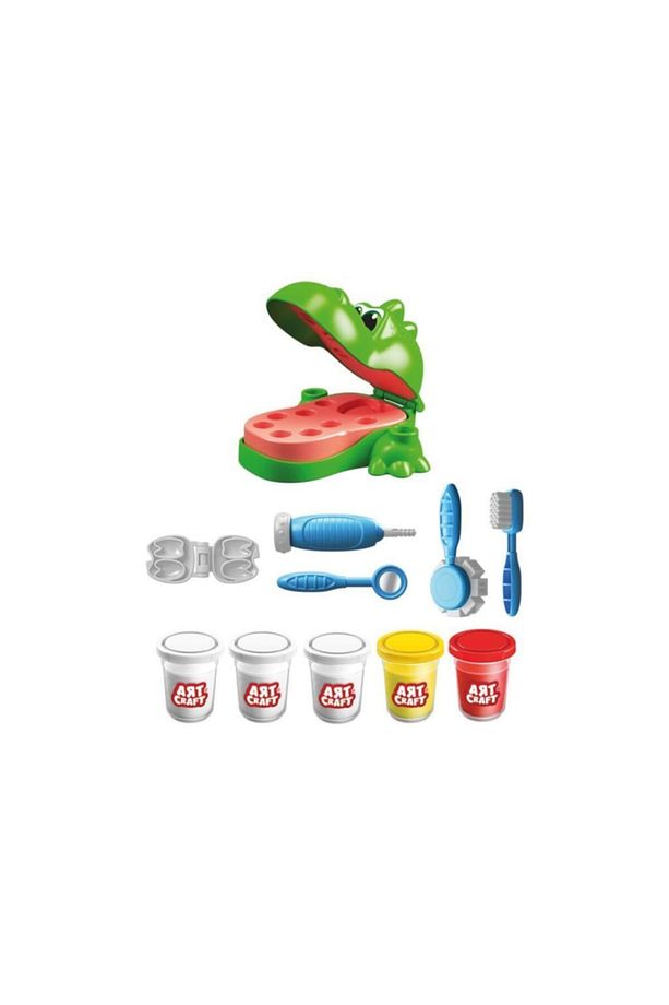 Art Craft Dinazor Dişçi Hamuru Set - 3