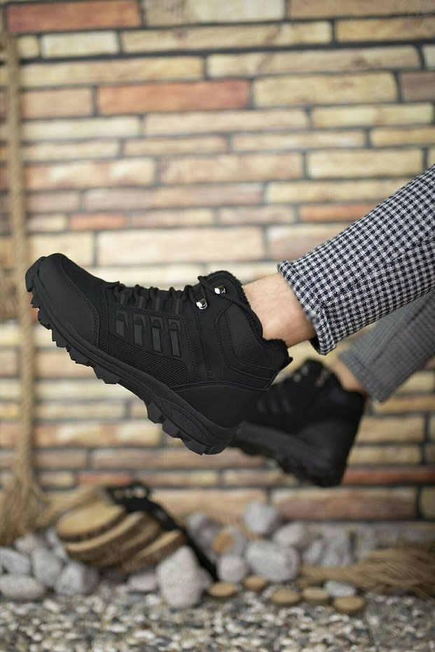 Men's Winter Non-Slip Orthopedic Sole Daily Sports Traking Shoes