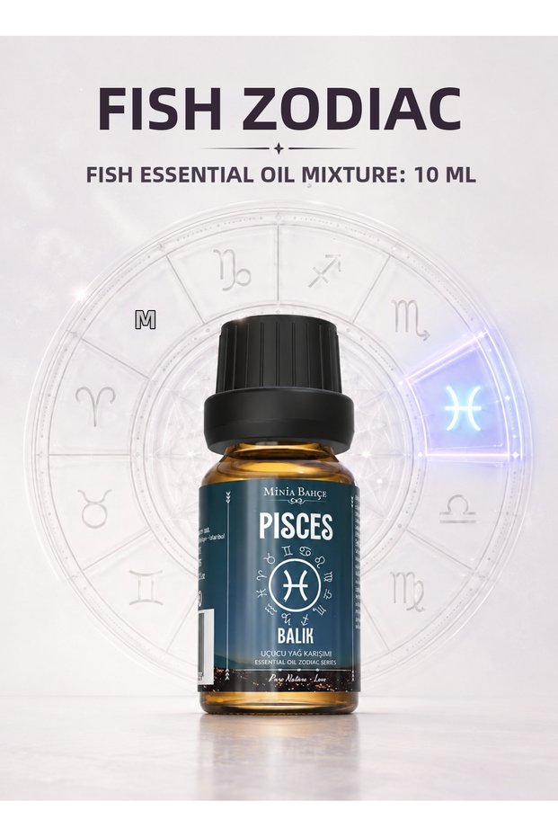 Pisces Zodiac Sign Essential Oil Blend 10 ml
