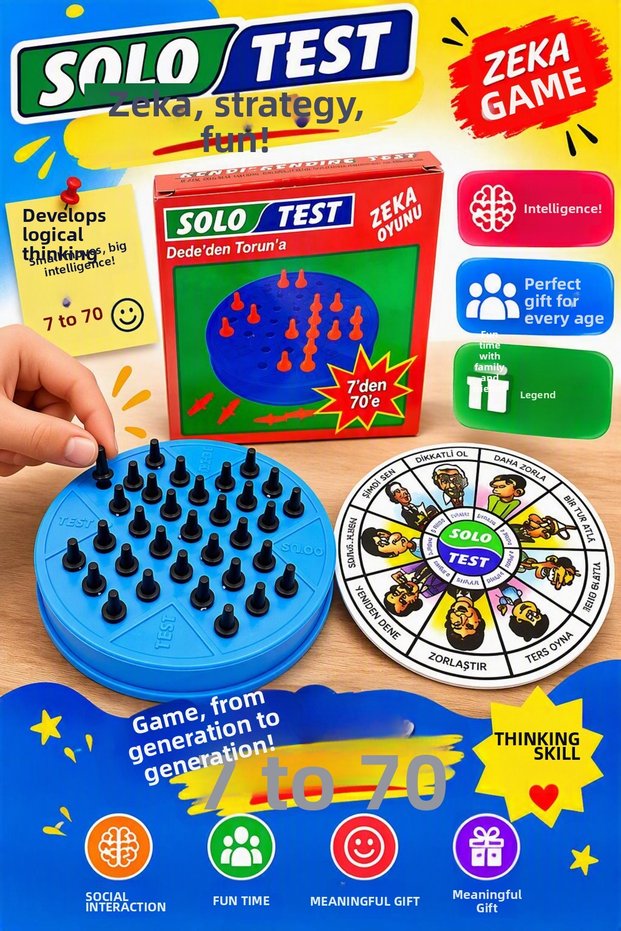 Solo Test Intelligence Game Toy