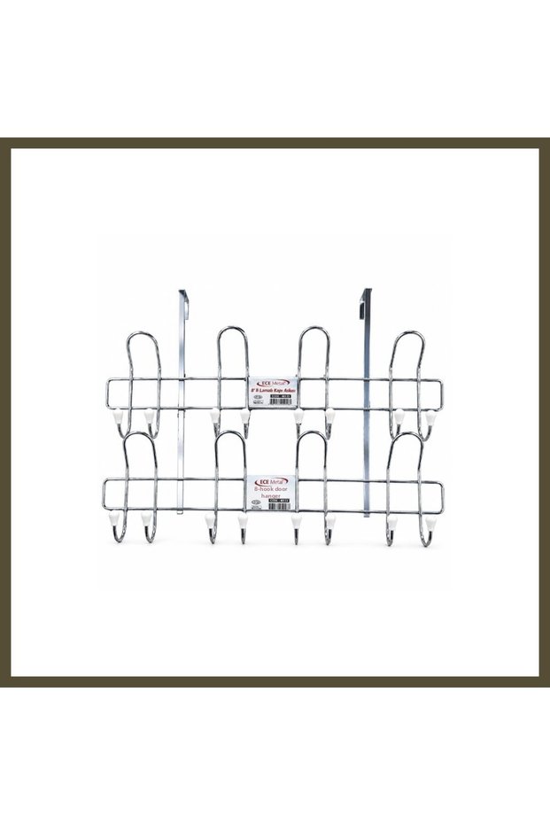 ECE 40533 CHROME 8-Lamé DOOR HANGER BX