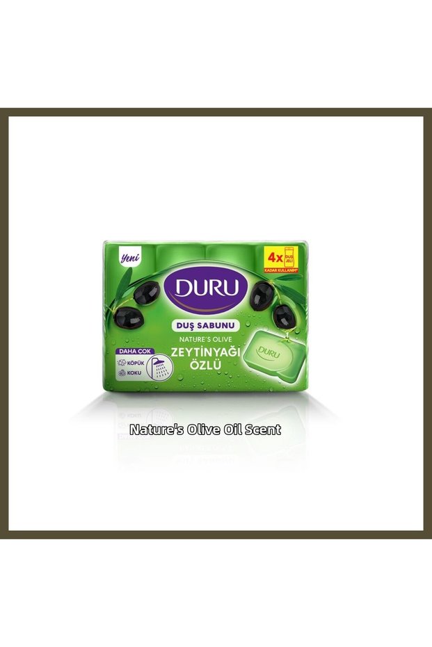 Natural Olive Oil 4 x 150 g, 1 Piece BX