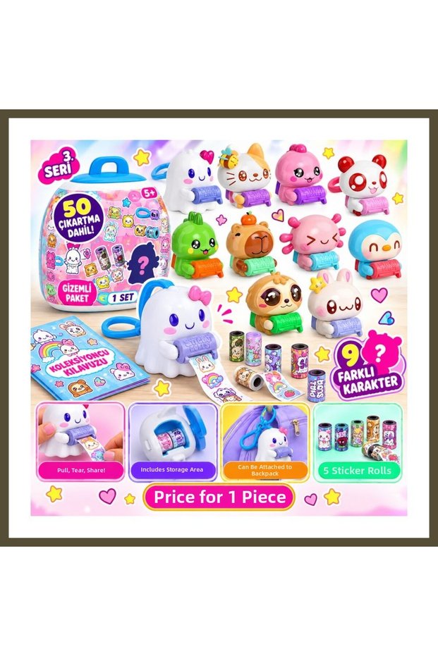 Series 3 Sticki Mates Mystery Pack (price per unit) BX