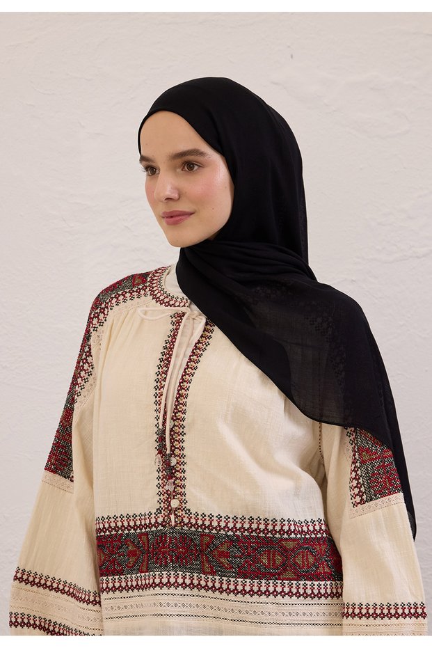Soft Viskon Şal Siyah