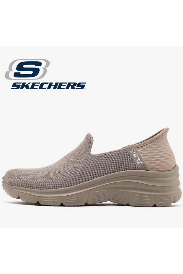 Fashion Fit Slip-Ins 896414TK Daily Women's Sneakers BEIGE