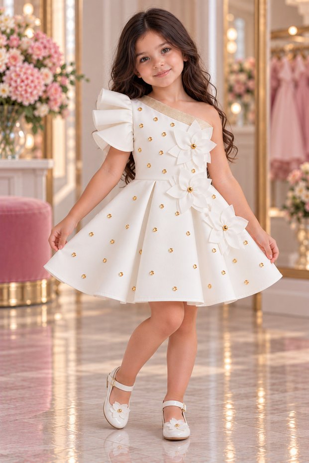 23 April Floral Evening Dress