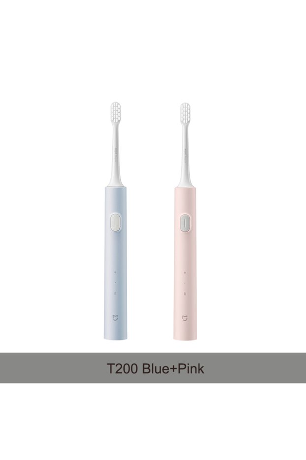 MIJIA blue and Pink Xiaomi Mijia T200 Sonic Electric Toothbrush - Teeth Whitening Ultrasonic Vibrati