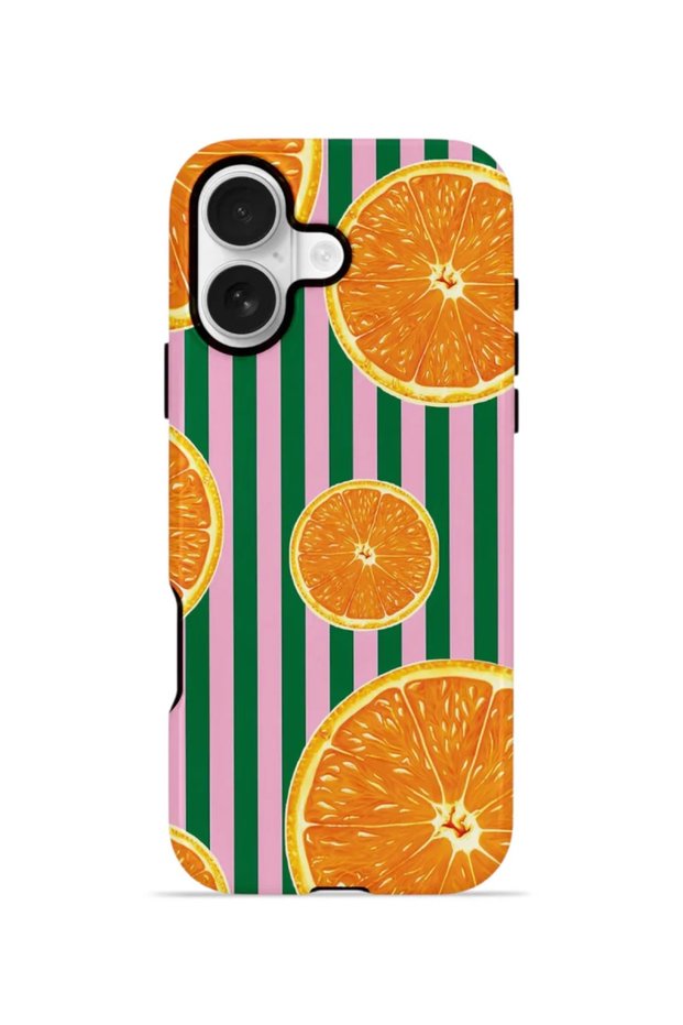 iPhone 16 Plus Vorian MagSafe Double-Layered Case - Orange Grove Cabana